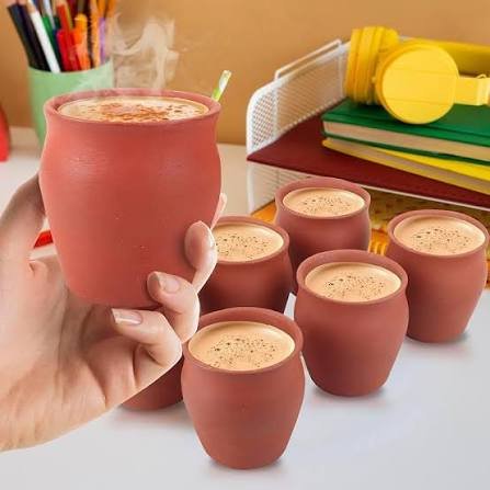 Plain Tea Large Kulhad (चाय सादा - बड़ा कुल्हाड़)