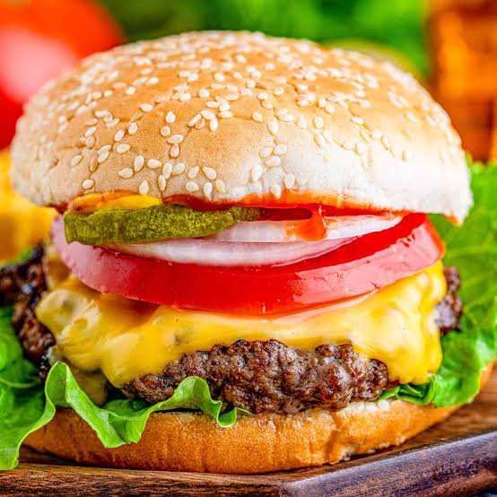 Cheese Burger (चीज बर्गर)