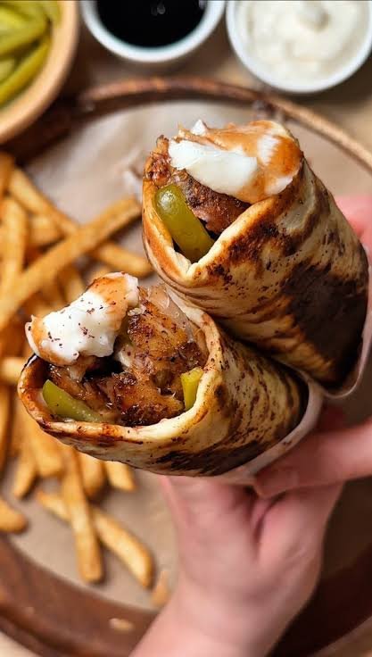 Chicken Shawarma (चिकन शावरमा)