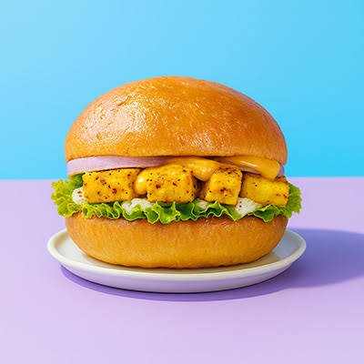 Paneer Burger (पनीर बर्गर)