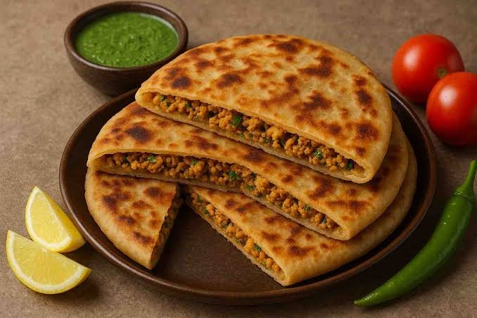 Chicken Paratha (चिकन पराठा)