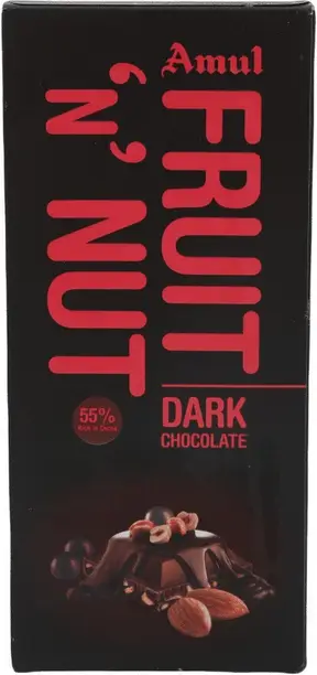 Amul Fruit 'N' Nut Dark Chocolate