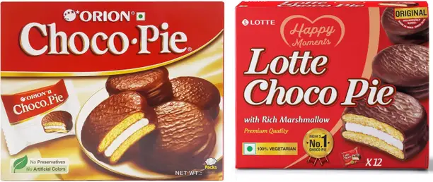 Orion Choco Pie Coconut Cookies (18PCS)