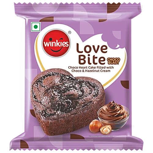 Winkies Love Bite Choco Blast, 50 g